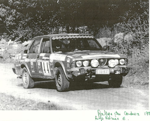 Nicole Sol rallye du Condroz 1982